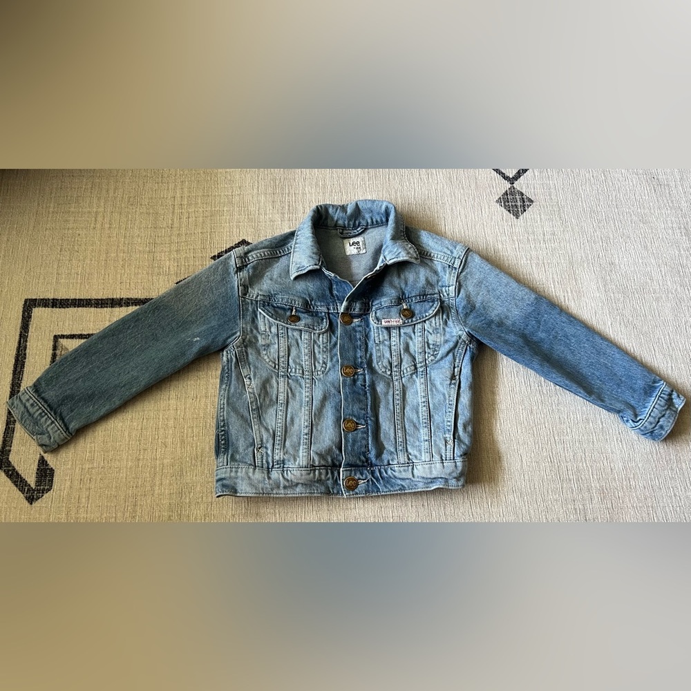 H&M/Lee Girls Jean Jacket Size 6.